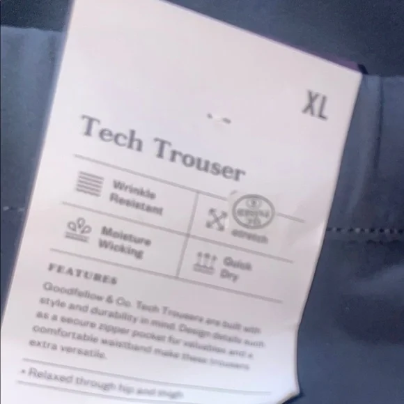 Goodfellow & Co Gray Tech Trousers - Picture 3 of 12